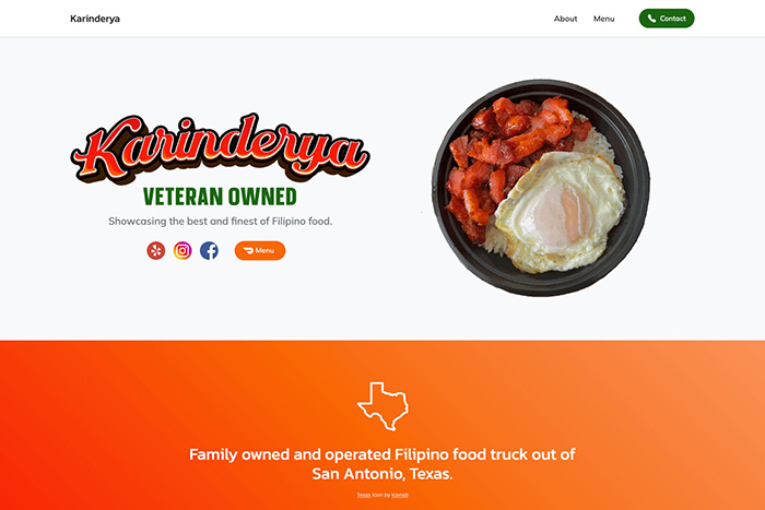 karinderya food truck website
